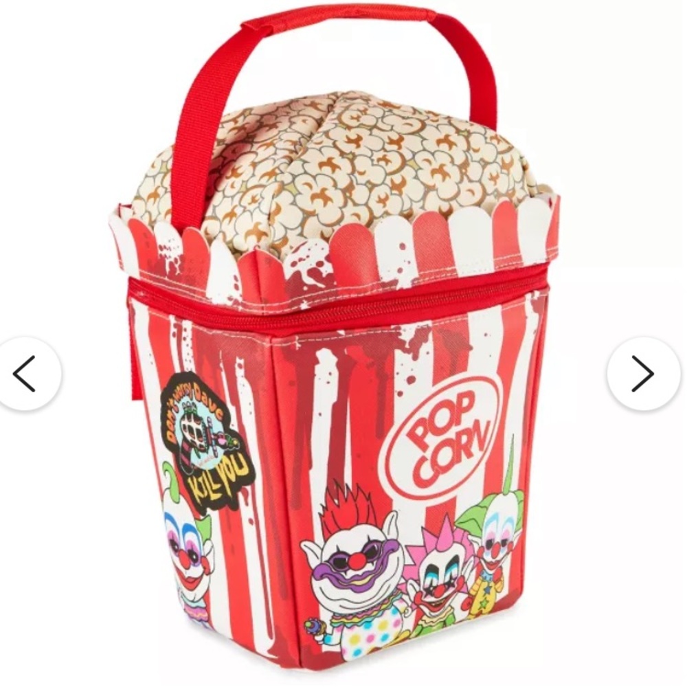 Killer Klowns popcorn lunch bag